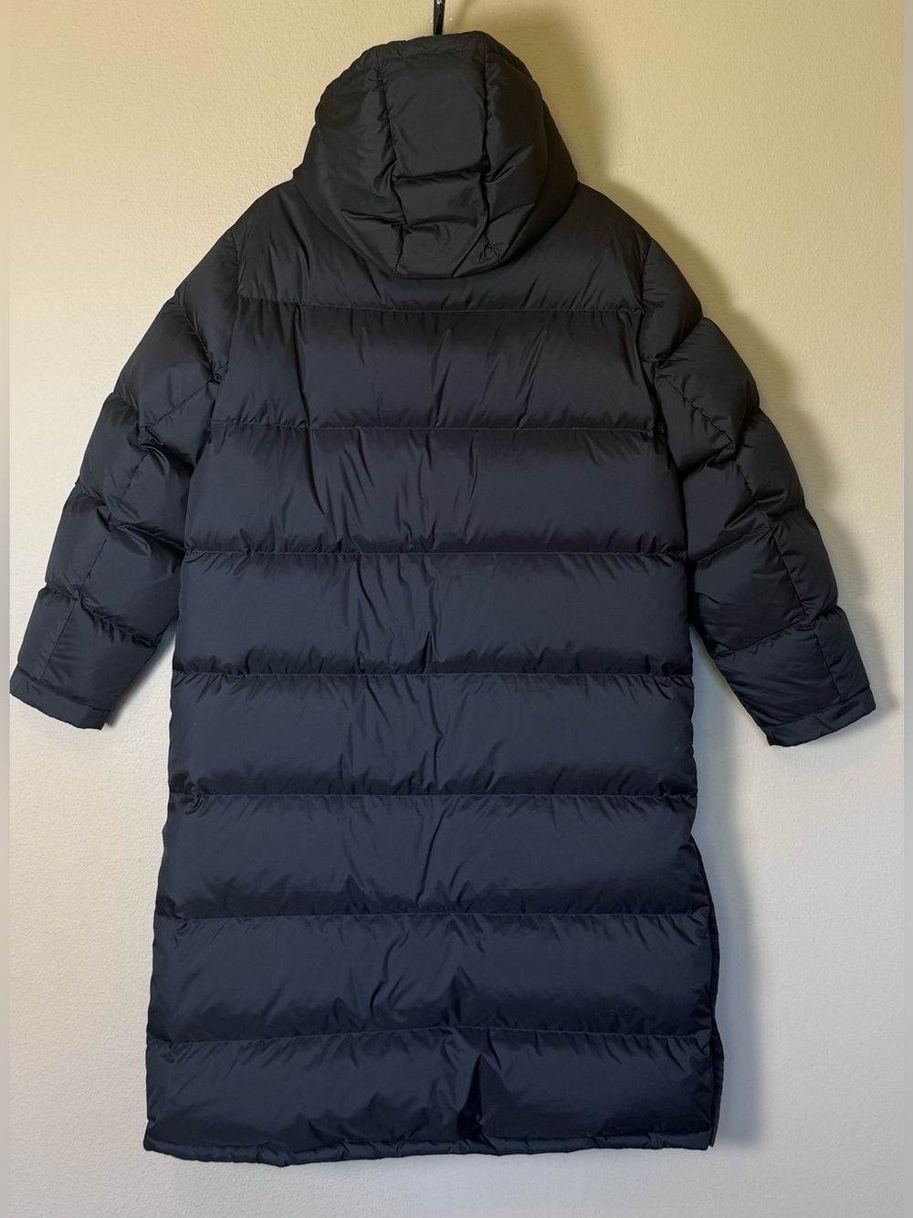 Quince Black Responsible Down Long Puffer Jacket NWT Size XL - Picture 4 of 6